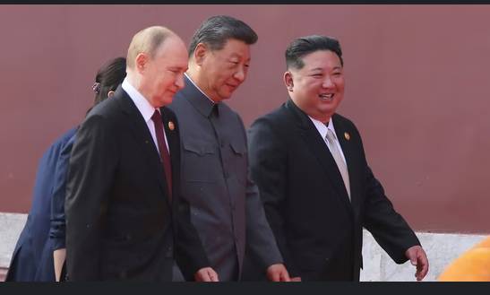 China denies conspiring with North Korea, Russia against US