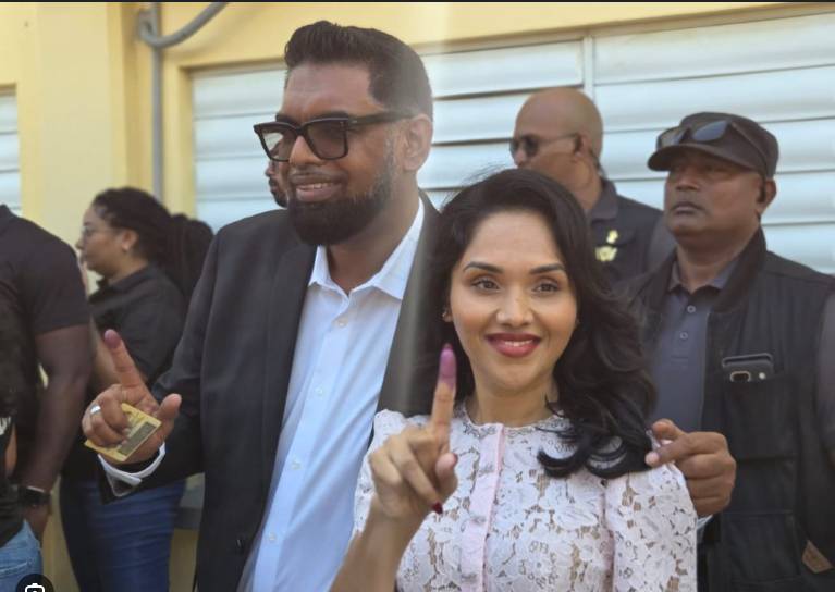 Guyanese President Irfaan Ali claims election victory