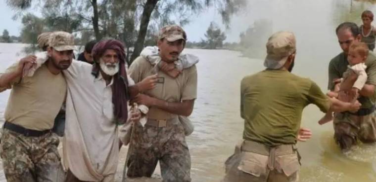 Pakistan Army, Rangers ready to deal with floods in Sindh 