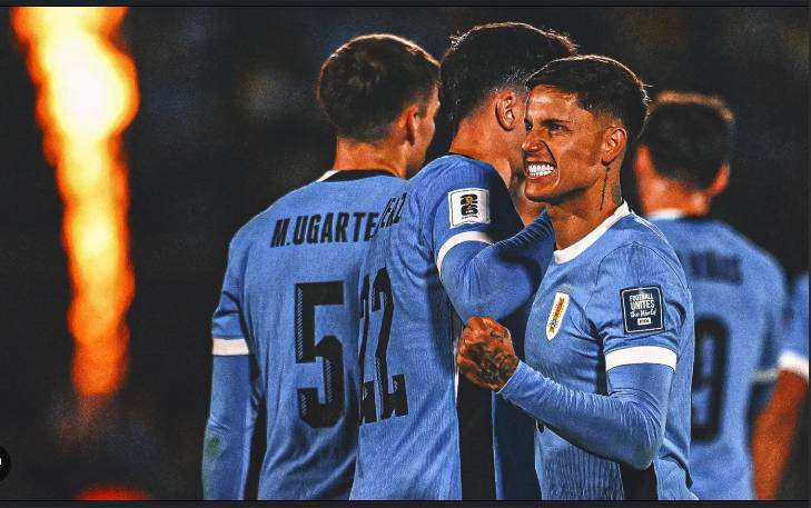 Uruguay, Colombia, Paraguay qualify for 2026 World Cup