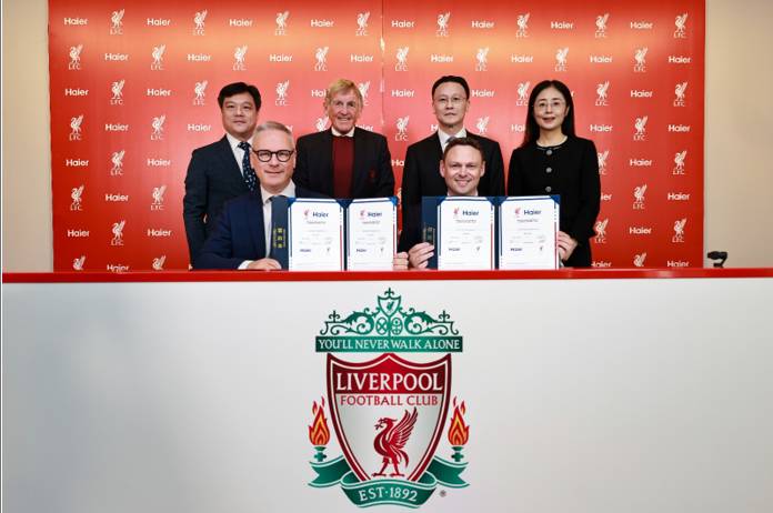 Haier announces partnerships with Liverpool Football Club and Paris Saint-Germain