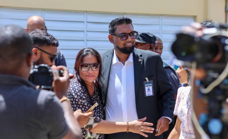 Irfaan Ali reelected as Guyana's president