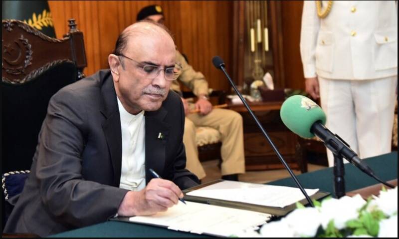 President Zardari approves Anti-Dumping Duties (Amendment) Bill 2025