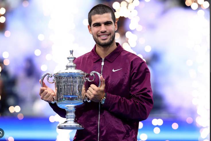 Alcaraz outshines rival Sinner to win second US Open