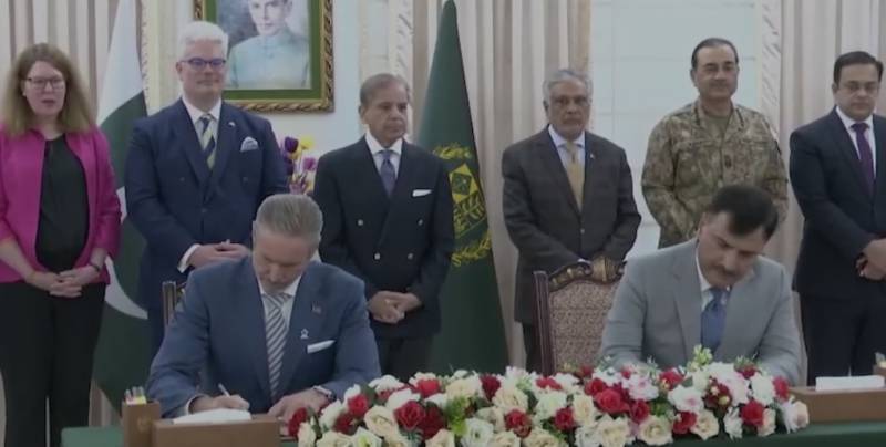Pakistan, US sign MoU on development of key minerals
