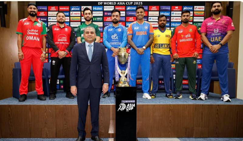 Mohsin Naqvi unveils Asia Cup 2025 Trophy in Dubai