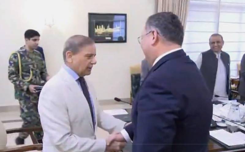 PM Shehbaz underlines Pakistan’s desire to enhance bilateral ties with Kazakhstan 