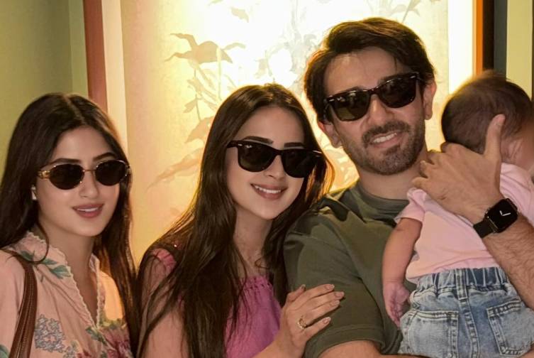 Saboor Ali pens birthday tribute to husband Ali Ansari