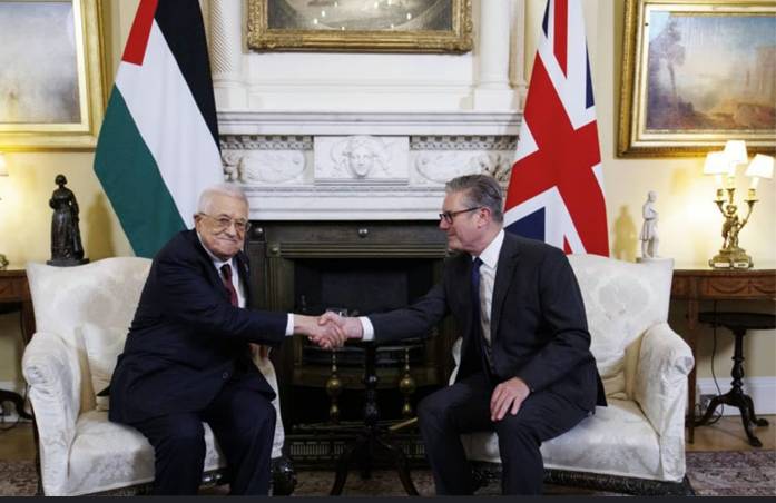 UK PM meets Palestinian leader ahead of statehood recognition