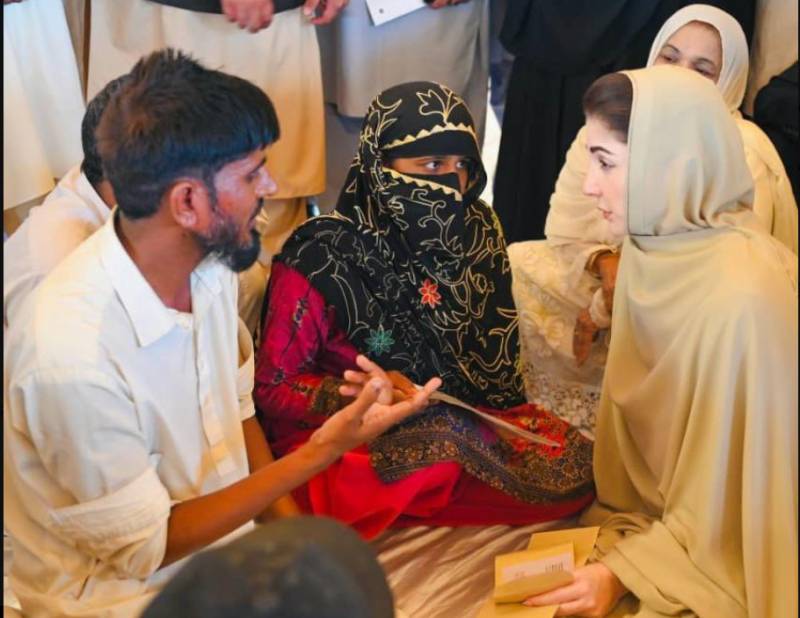 Punjab CM Maryam inspects flood-affected areas of Multan