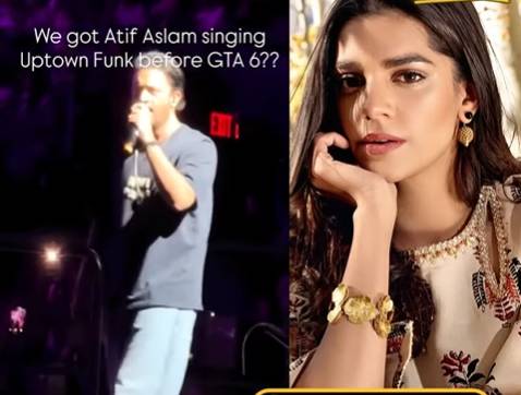 Sanam Saeed gushes over Atif Aslam's Uptown Funk performance at concert