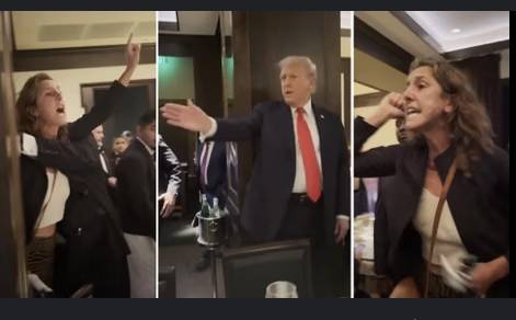 Trump jeered at Washington restaurant, called 'Hitler of our time'