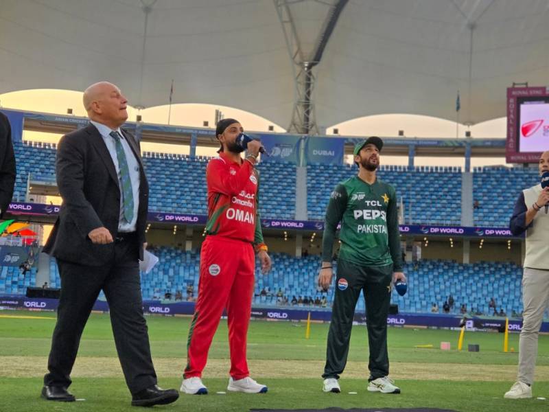 T20I Asia Cup 2025: Pakistan opt to bat first against Oman 