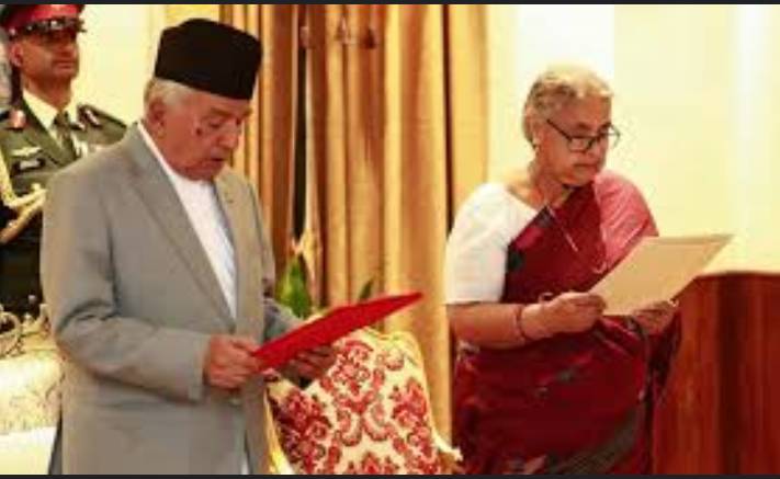 Nepal returns to calm as first woman PM takes charge