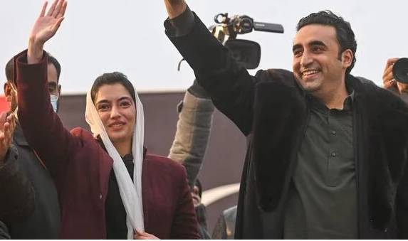 Bilawal and Aseefa Bhutto arrive in Shanghai