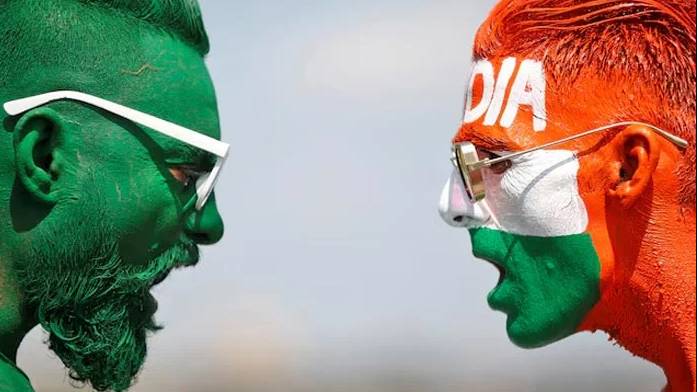 Fans set aside boycott calls to watch India-Pakistan cricket clash