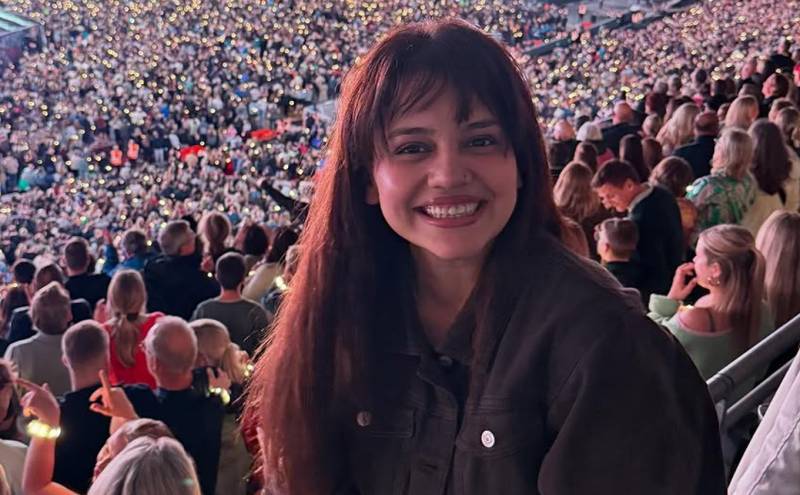 Glimpse into Zara Noor attending Coldplay concert raises eyebrows