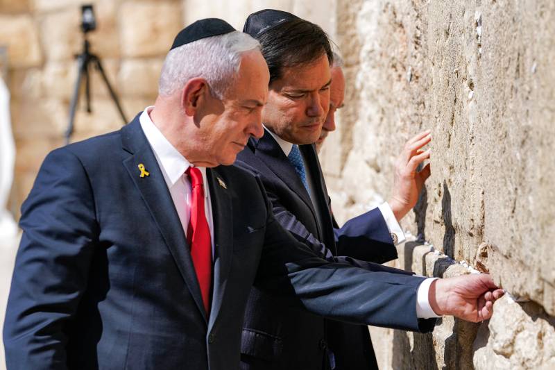 Netanyahu says US ties never stronger as Rubio prays at Western Wall