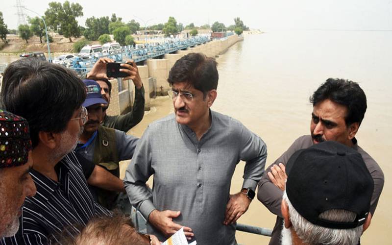 Over 30,000 people evacuated from katcha area, says Sindh CM Murad