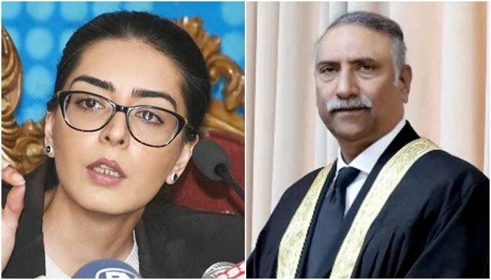 Imaan Mazari files complaint against IHC Chief Justice Sarfaraz Dogar in Supreme Judicial Council