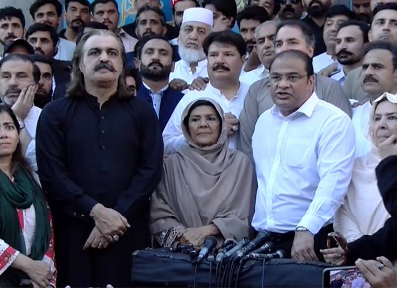 Imran Khan is facing military trial, says Aleema Khan