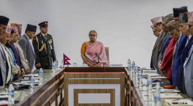 New Nepal interim ministers sworn in after protests