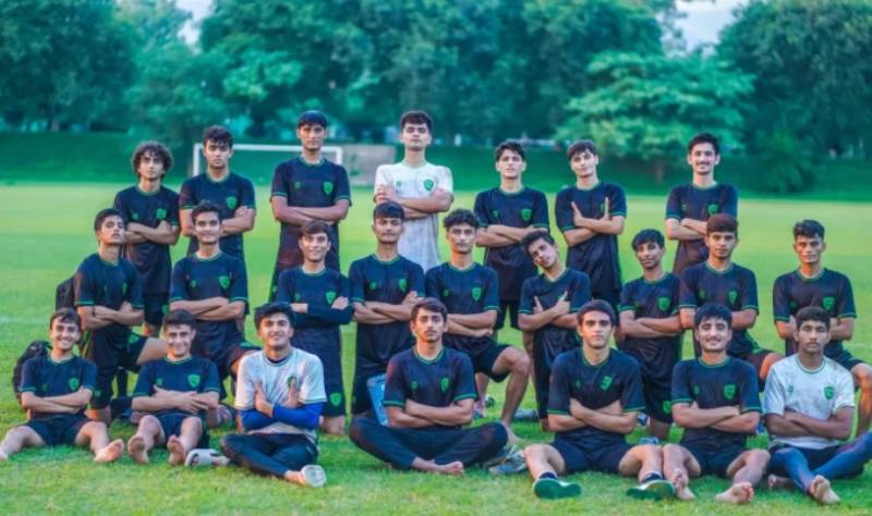 Pakistan U-17 squad arrives in Sri Lanka for SAFF Championship 2025