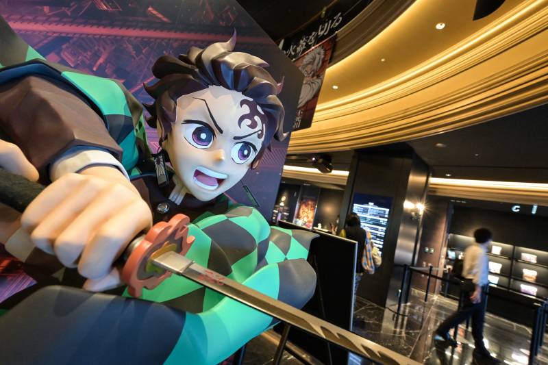 'Demon Slayer' dominates Japan's top box-office rankings
