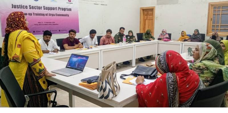 Community leaders, jirgas join training to amplify voices against violence on women