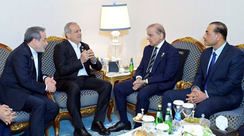 Pakistan keen to enhance bilateral ties with Iran: PM Shehbaz tells Masoud Pezeshkian