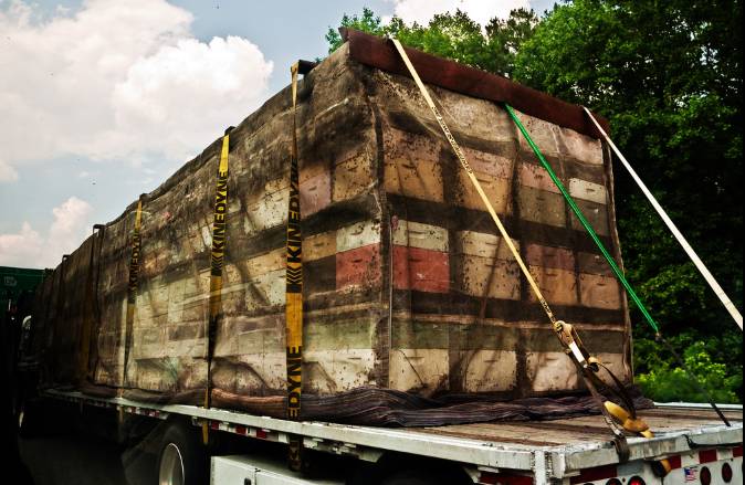 17kg heroin, 4kg ice seized from truck loaded with honey bees at Torkham border