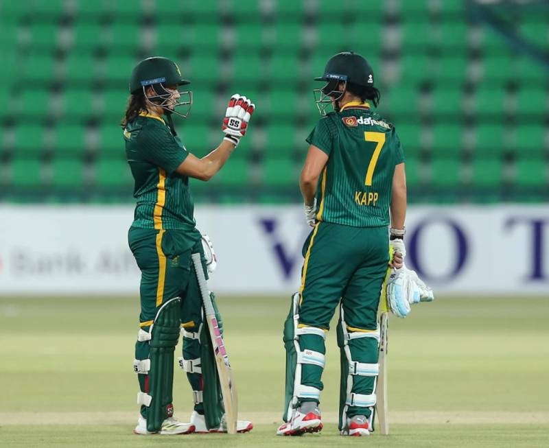 Sidra Ameen's ton helps Pakistan to set 226-run target for South Africa Women