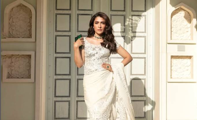 Ayeza Khan radiates timeless elegance in a ‘peek’ from her latest bridal campaign