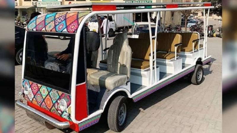 Electric Cart Service for city tour inaugurated in Murree