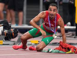  Portugal's Isaac Nader wins world men's 1,500m gold