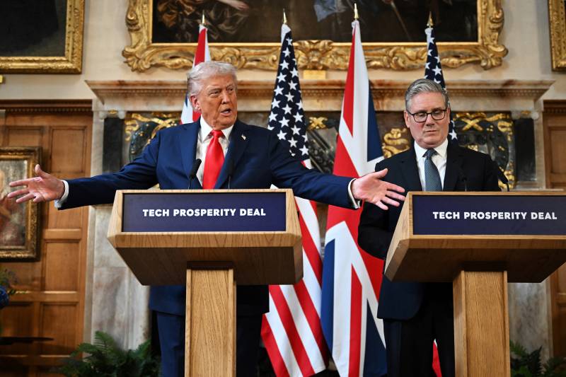 Trump says he disagrees with UK's Starmer on Palestinian state