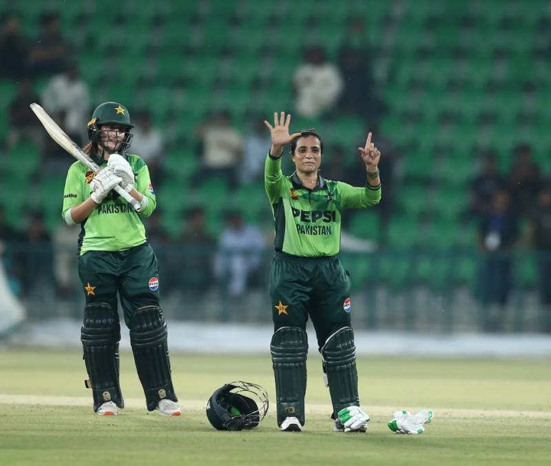 Sidra Ameen makes consecutive centuries against South Africa