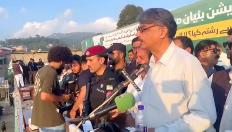 Azad Kashmir PM announces Rs1b Poonch Relief Package, lauds Pak Army as rally echoes support