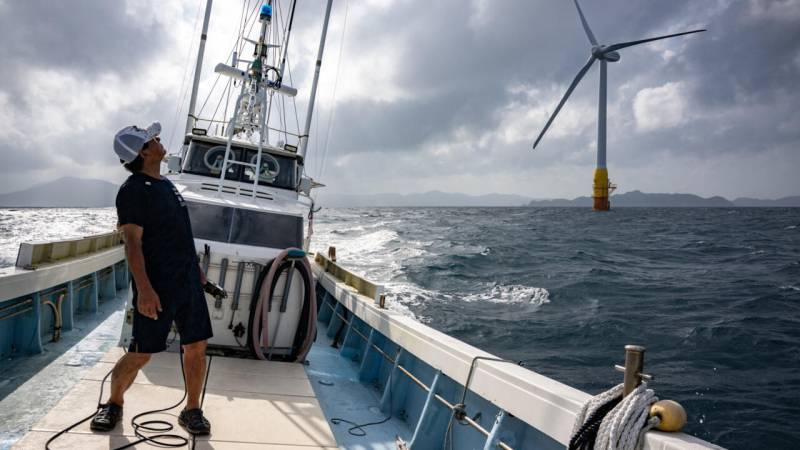 Floating wind power sets sail in Japan's energy shift