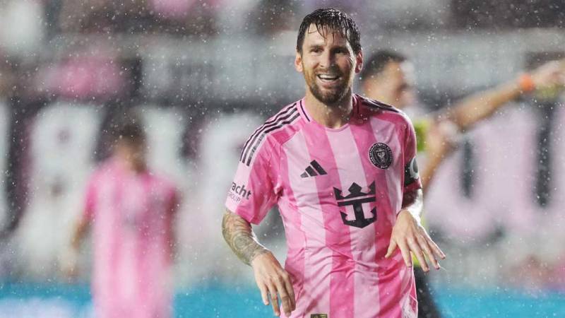 Messi brace lifts Miami in 3-2 MLS win over DC United