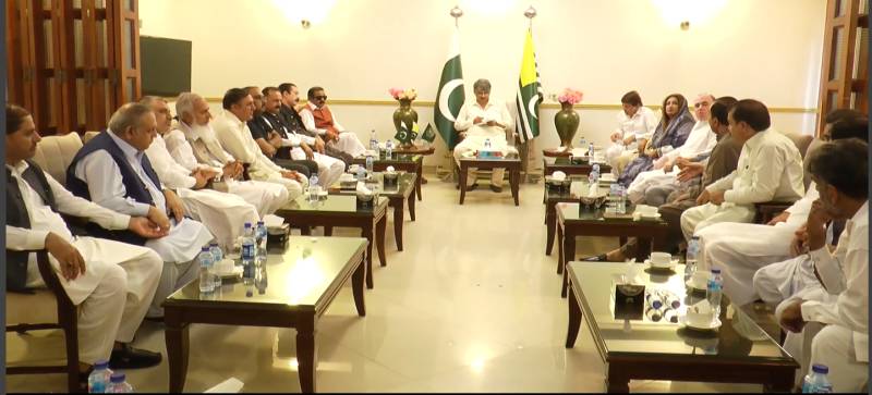 AJK premier chairs meeting to review pace of ongoing uplift projects