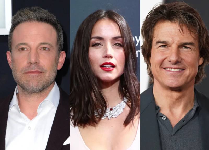 Territorial Tom Cruise forbids Ana de Armas from interacting with Ben Affleck 