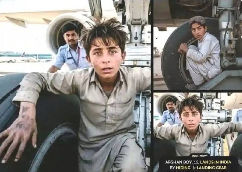 Afghan teen found alive in aircraft’s landing gear after Kabul-Delhi flight
