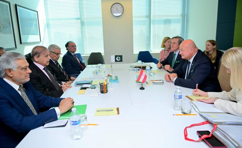 Pakistan, Austria express desire to boost bilateral relations