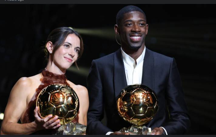 Dembele beats Yamal to Ballon d'Or as Bonmati retains women's award