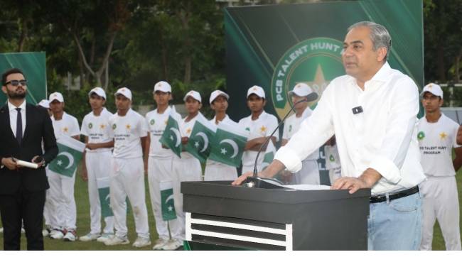 PCB Chairman Naqvi launches talent hunt programme for schools
