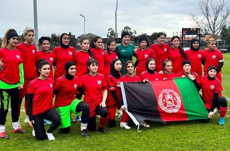 Afghan women's refugee football team set for October debut