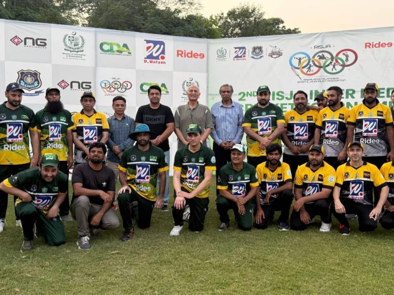 Second RISJA Inter-Media Cricket Tournament: Hum News and CDA register dominant wins