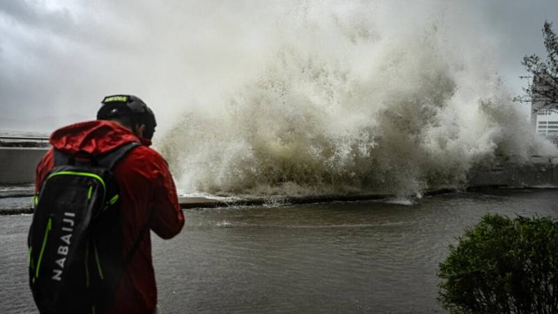 Typhoon Ragasa slams into south China after killing 17 in Taiwan