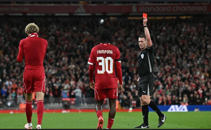 Ekitike apologises to Liverpool fans after 'stupid' red card